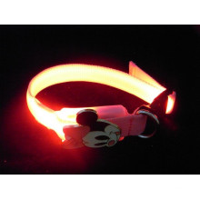 Wholesale Mickey Mouse led pet dog collar rechargeable